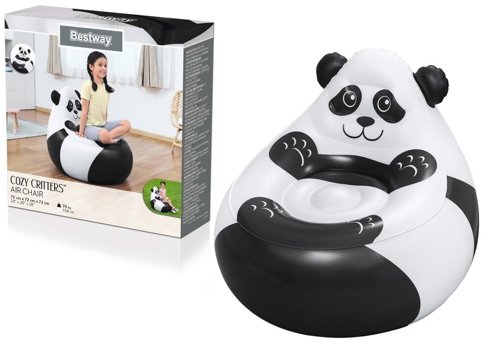 Bestway piepūšamais krēsls, panda cena un informācija | Piepūšamie matrači un mēbeles | 220.lv