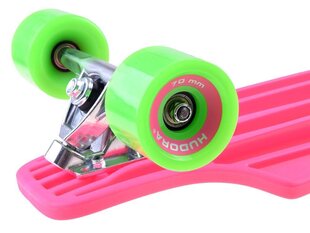 Розовый скейтборд "LONGBOARD", Hudora цена и информация | Скейтборды | 220.lv