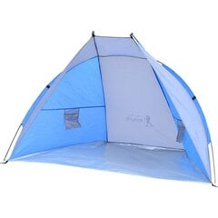 Enero Camp pludmales telts 200 x 120 x 120 cm, zila/pelēka cena un informācija | Teltis | 220.lv