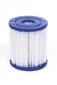 Rezerves ūdens filtra kārtridži I tipa sūknim, 2 gab. cena un informācija | Baseina filtri | 220.lv
