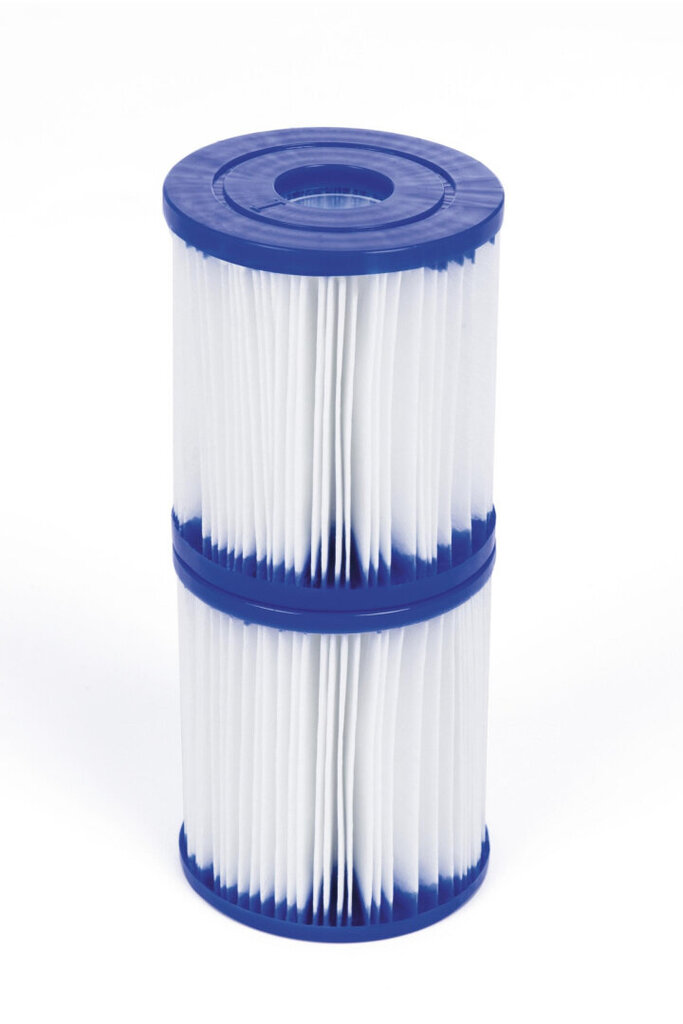 Rezerves ūdens filtra kārtridži I tipa sūknim, 2 gab. cena un informācija | Baseina filtri | 220.lv