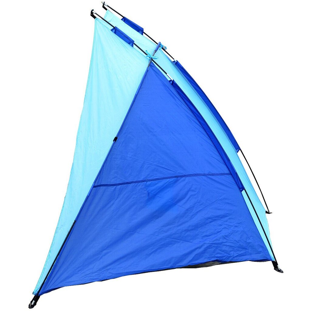 Pludmales telts 200x120x120 cm, zila cena un informācija | Teltis | 220.lv