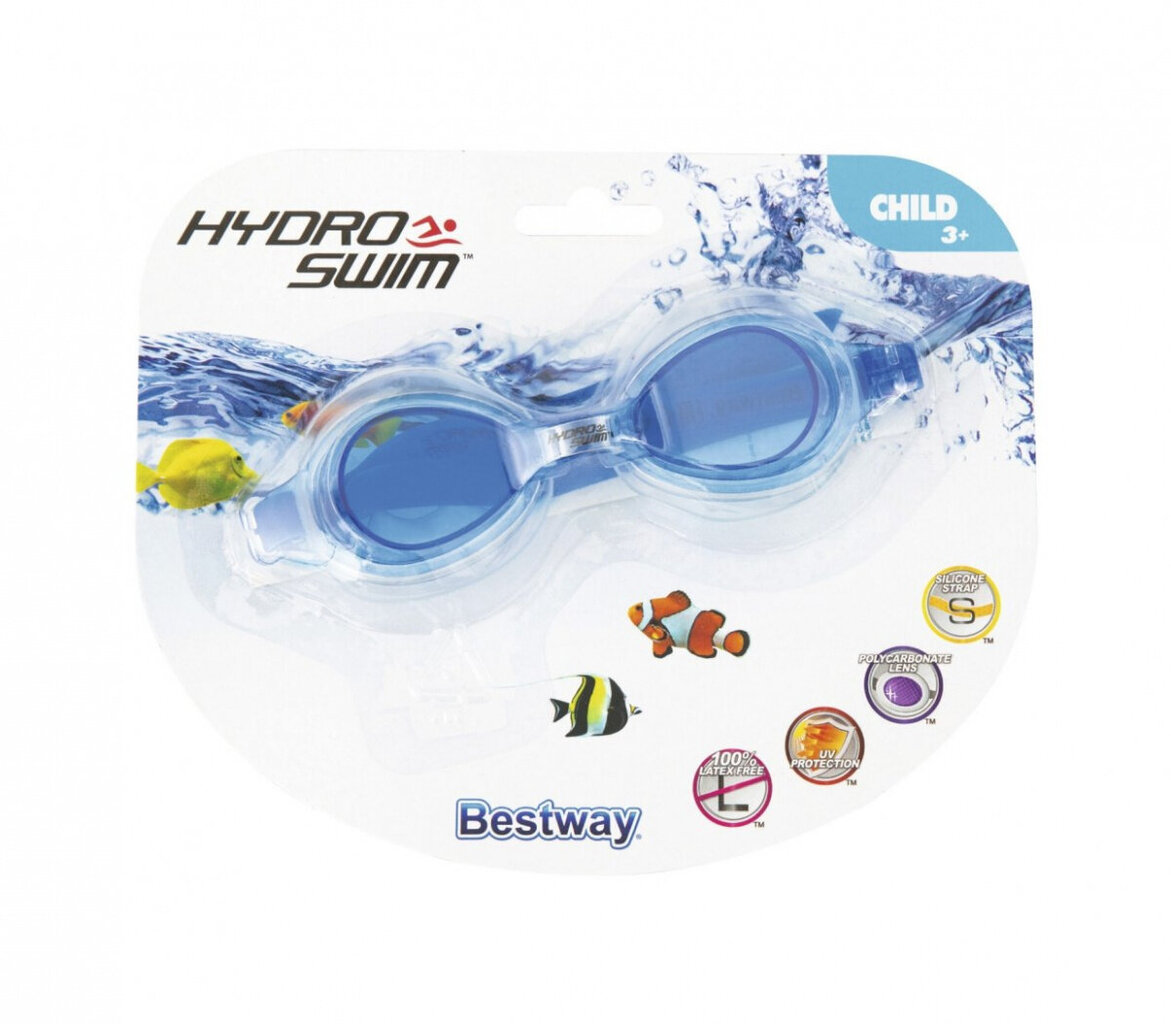 Bestway Hydro-Swim peldbrilles, zilas cena un informācija | Peldēšanas brilles | 220.lv