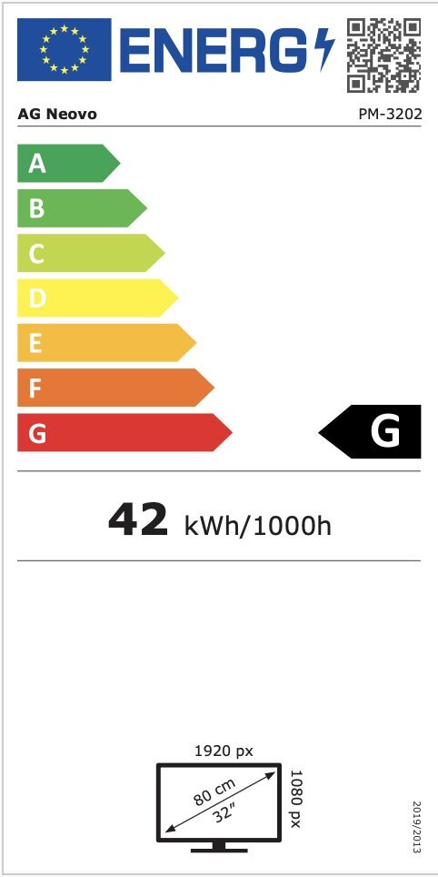 AG Neovo PM-3202, 32" cena un informācija | Monitori | 220.lv