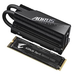 Gigabyte Aorus Gen5 10000 2TB M.2 NVMe cena un informācija | Iekšējie cietie diski (HDD, SSD, Hybrid) | 220.lv