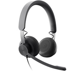 Logitech Zone Wired Teams 981-000870 цена и информация | Наушники с микрофоном Asus H1 Wireless Чёрный | 220.lv