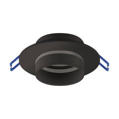 Черное декоративное кольцо STRÜHM, 45x92x92 мм цена и информация | Потолочные светильники | 220.lv