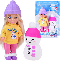Кукла Анкики со снеговиком цена и информация | Игрушки для девочек | 220.lv