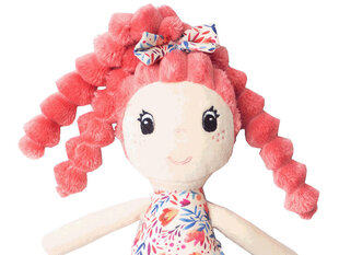 Тряпичная кукла Лаура, 30 см цена и информация | Игрушки для девочек | 220.lv