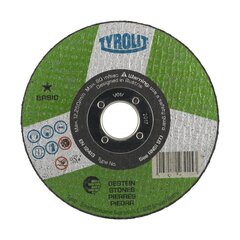 Griešanas disks Tyrolit Ø115 x 2,5 x 22,23 mm cena un informācija | Rokas instrumenti | 220.lv