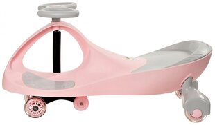Детский автомобиль TwistCar - пастельный розовый. Светящиеся колеса! цена и информация | Игрушки для малышей | 220.lv