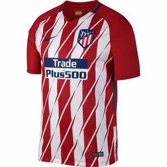 Футболка для футбола Nike Atlético de Madrid Home 17/19 цена и информация | Футбольная форма и другие товары | 220.lv