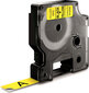 Dymo Laminēta lente iekārtu marķēšanai Dymo D1 45018 LabelManager™ Dzeltens 12 mm Melns (5 gb.) cena un informācija | Piederumi printerim | 220.lv