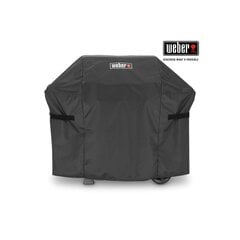 Grila pārvalks Weber Premium Spirit II 300. sērijai, 107x45x130 cm, melns cena un informācija | Grila, barbekjū piederumi un aksesuāri | 220.lv