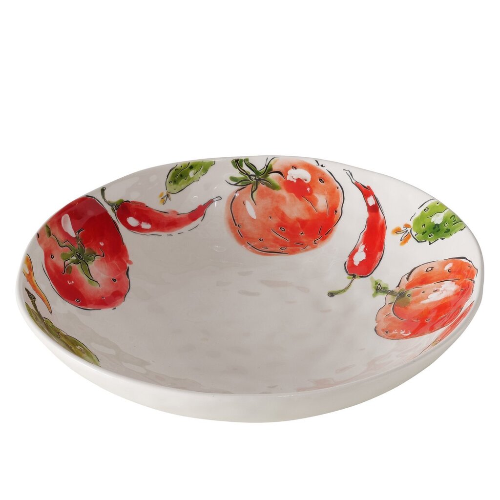 Boltze bļoda Tomato, 34 cm cena un informācija | Trauki, šķīvji, pusdienu servīzes | 220.lv