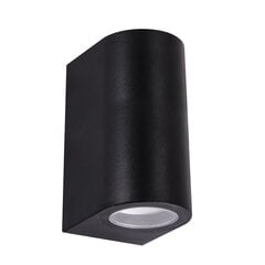 GAMP 2xgu10 c melns hermētisks stiprinājums STRÜHM 150x68x89mm cena un informācija | Griestu lampas | 220.lv