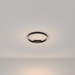 Maytoni Modern Griestu lampa Rim MOD058CL-L25B3K Melna cena un informācija | Griestu lampas | 220.lv