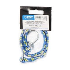 Bungee Cord EDM Plakans Daudzkrāsains 50 cm Ø 18 mm cena un informācija | Auto piederumi | 220.lv