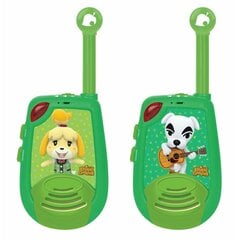 Walkie-Talkie Lexibook Animal Crossing Зеленый цена и информация | Радиостанции, рации | 220.lv