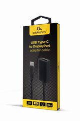 USB C uz Display Porta Adapteris GEMBIRD A-CM-DPF-02 цена и информация | Адаптеры и USB разветвители | 220.lv