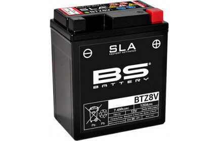 Akumulators SLA BTZ8V, 12V, 7.4 Ah цена и информация | Moto akumulatori | 220.lv