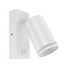 Белый декоративный светильник STRÜHM 140x60x85 мм цена и информация | Потолочные светильники | 220.lv
