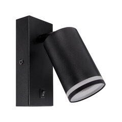 Черный декоративный светильник STRÜHM, 140x60x85 мм цена и информация | Потолочные светильники | 220.lv