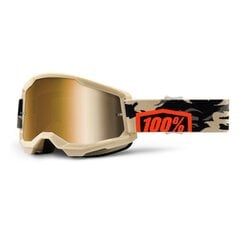 Saulesbrilles 100 % Downhill Strata 2 Goggle Kombat Bēšs Viens izmērs Motokross cena un informācija | Moto piederumi | 220.lv