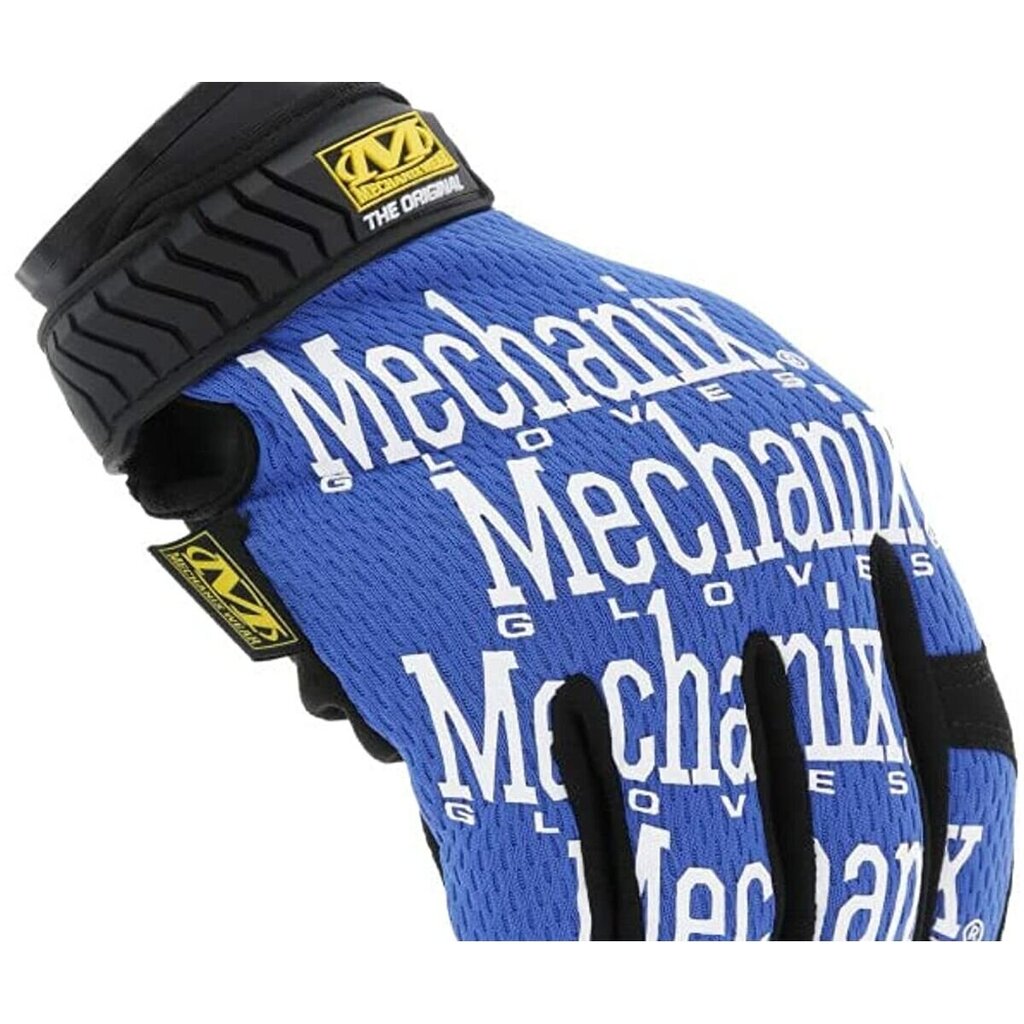 Mechanic's Gloves Original Zils (XXL Izmērs) cena un informācija | Moto cimdi, aizsargi | 220.lv