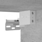 vidaXL 2-daļīgs TV skapīšu komplekts, inženierijas koks, betona pelēks цена и информация | TV galdiņi | 220.lv