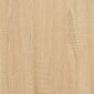 vidaXL kafijas galdiņš, ozolkoka, 90x50x36,5 cm, inženierijas koks цена и информация | Žurnālgaldiņi | 220.lv