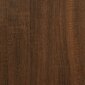 vidaXL kumodes, 3 gab., ozolkoka krāsā, 60x35x70 cm, inženierijas koks цена и информация | Skapīši viesistabai | 220.lv