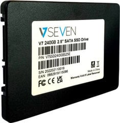 V7 V7SSD240GBS25E cena un informācija | Ārējie cietie diski | 220.lv