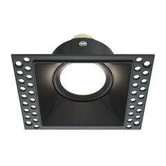 Maytoni Technical Downlight Dot DL042-01-SQ-B Черный цена и информация | Монтируемые светильники, светодиодные панели | 220.lv