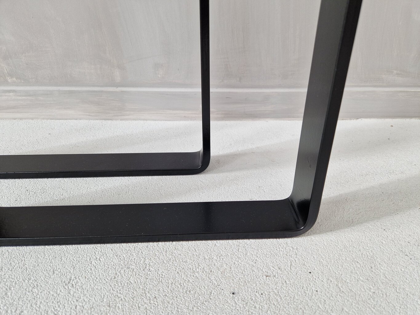 Metāla galda kājas Metal Tale, 35x40 cm, melnas цена и информация | Mēbeļu kājas | 220.lv