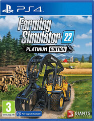 Farming Simulator 22 Platinum Edition PS4 цена и информация | Игра SWITCH NINTENDO Монополия | 220.lv