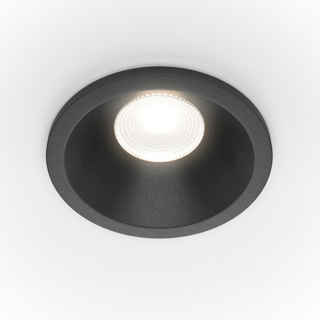 Lampa Maytoni TZoom DL034-01-06W3K-D-B Melns cena un informācija | Iebūvējamās lampas, LED paneļi | 220.lv