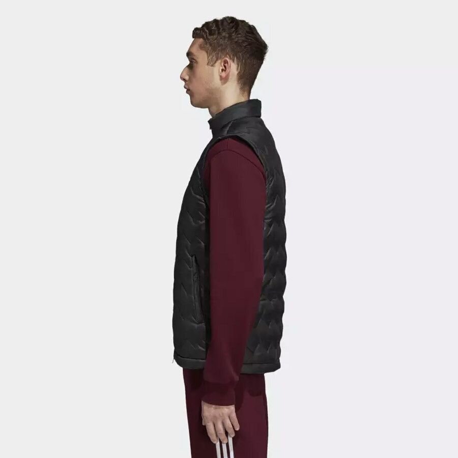 Veste vīriešiem Adidas Orginals, melna cena un informācija | Vīriešu vestes | 220.lv