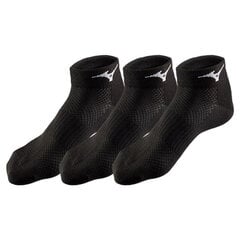 Sporta zeķes Mizuno Training Mid 3 gb. Melns цена и информация | Мужские носки | 220.lv