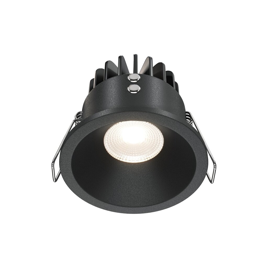 Lampa Maytoni TZoom DL034-01-06W4K-D-B Melns cena un informācija | Iebūvējamās lampas, LED paneļi | 220.lv