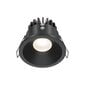 Lampa Maytoni TZoom DL034-01-06W4K-D-B Melns cena un informācija | Iebūvējamās lampas, LED paneļi | 220.lv