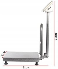 Platformas svari Dakota M90165-03B, 150 kg x 0 g cena un informācija | Industriālie svari | 220.lv