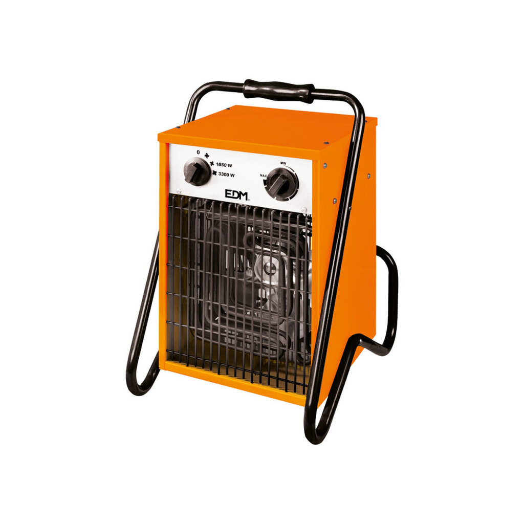 Industriālais Sildītājs EDM Industry Series 1650-3300 W Oranžs cena un informācija | Apkures radiatori | 220.lv