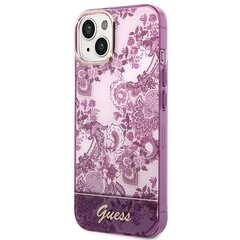 Guess GUHCP14SHGPLHF iPhone 14 6,1" fuksja|fuschia hardcase Porcelain Collection цена и информация | Чехлы для телефонов | 220.lv