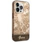 Guess GUHCP14XHGPLHC iPhone 14 Pro Max 6,7" ochre hardcase Porcelain Collection cena un informācija | Telefonu vāciņi, maciņi | 220.lv