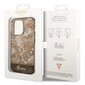 Guess GUHCP14XHGPLHC iPhone 14 Pro Max 6,7" ochre hardcase Porcelain Collection цена и информация | Telefonu vāciņi, maciņi | 220.lv