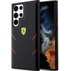 Ferrari FEHCS23LPBAK S23 Ultra S918 czarny|black hardcase Hot Stamp Lines cena un informācija | Telefonu vāciņi, maciņi | 220.lv