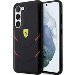 Ferrari FEHCS23MPBAK S23+ S916 czarny|black hardcase Hot Stamp Lines cena un informācija | Telefonu vāciņi, maciņi | 220.lv