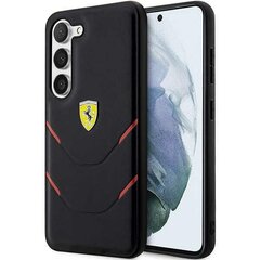 Ferrari FEHCS23SPBAK S23 S911 czarny|black hardcase Hot Stamp Lines cena un informācija | Telefonu vāciņi, maciņi | 220.lv