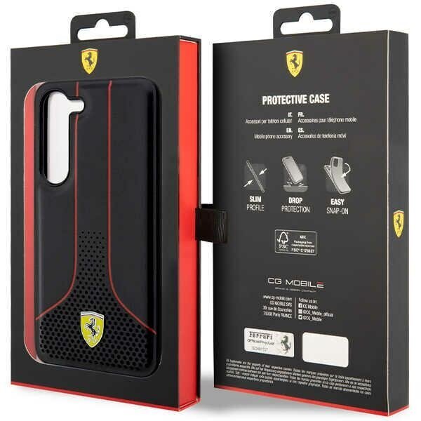 Ferrari FEHCS23SPCSK S23 S911 czarny|black hardcase Perforated 296 P cena un informācija | Telefonu vāciņi, maciņi | 220.lv